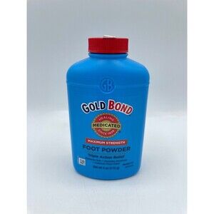 Gold Bond Medicated Maximum Strength Foot Powder 4 oz with Talc Bs263